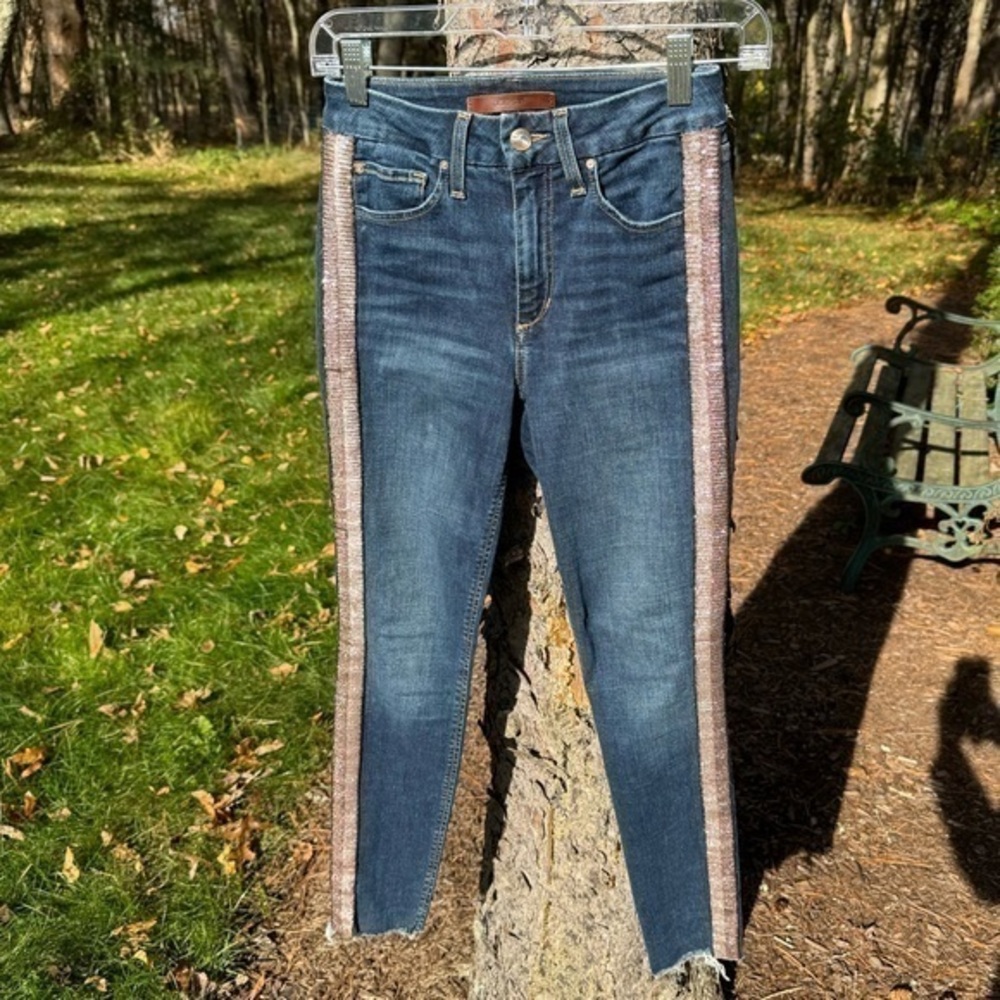 Joe’s Jeans FLAWLESS HI(rise) HONEY High Rise Curvy Skinny Ankle Jeans (Size 25) - Picture 3 of 11